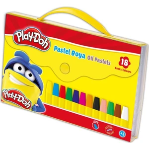 18'li Pastel Boya Çantalı Renkli Set