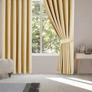 Pierre Cardin Blackout Karartma Perde Pilesiz Açık Bej 110 x 260 cm