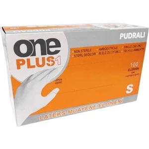 One Plus Pudralı Lateks Eldiven S