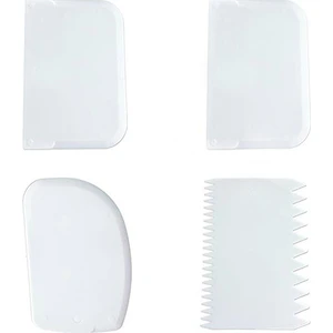 İles Gurme Plastik Kazıyıcı Şekillendirici 4'lü İnce Eko Set