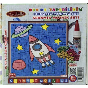 Seramik Mozaik Set 20x20 cm - Uzay