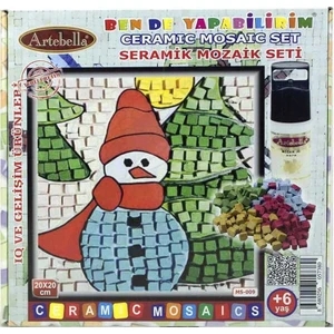 Seramik Mozaik Set 20x20 cm - Kardan Adam