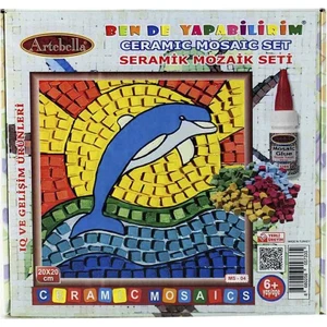 Seramik Mozaik Set 20x20 cm - Yunus Balığı