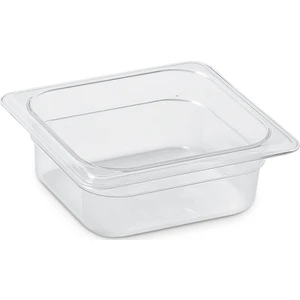 Kırılmaz Şeffaf Gastronom Küvet 1/6-65