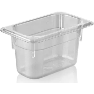 Kırılmaz Şeffaf Gastronom Küvet 1/9-100