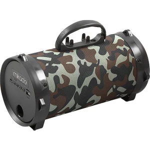 MD-BT29 Kamuflaj Desenli Bluetooth USB + SD + FM Destekli 5W Speaker