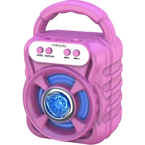 MD-BT65P 5W 800mAh 3.7V Pembe USB/TF Cart / Bluetooth Taşınabilir Speaker