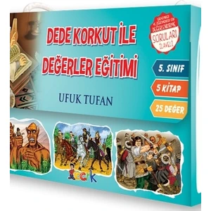 Dede Korkut İle Değerler Eğitimi Seti - 5 Kitap