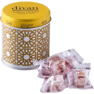 Zencefelli Lokum 10'lu - Özel Metal Kutuda 70 gr