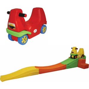 King Kids Roller Coaster Kırmızı Arabalı