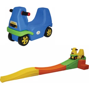 King Kids Roller Coaster Mavi Arabalı