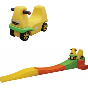 King Kids Roller Coaster Sarı Arabalı