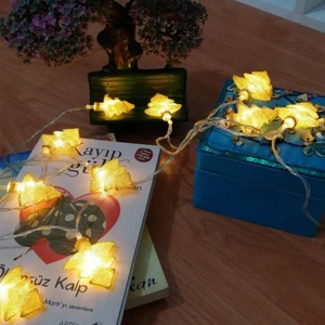 Metal Örgülü Çam Ağacı Şeklinde Şerit LED Işık Zinciri Günışığı