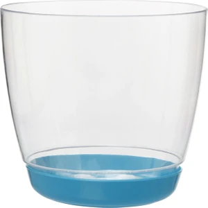 Yuvarlak Orkide Saksı 14 cm  Mavi