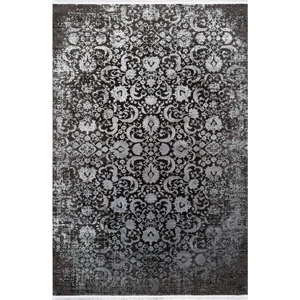 Eko Halı Cordoba Db 02 Antrasit Gri Viskon Akrilik Modern Salon Halısı 160 x 230 cm