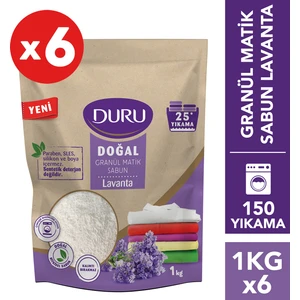 Granül Matik Sabun Lavanta 6 kg 150 Yıkama