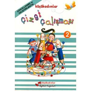 Küçükadımlar Çizgi Çalışması 2 - 4 - 6 Yaş