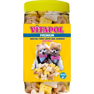 Premiumvanilyalı Yavru Köpek Ödül Bisküvisi 400 gr