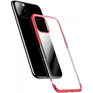 WIAPIPH65S-DW09 Glitter Case Apple iPhone 11 Pro Max Silikon Kılıf Kırmızı
