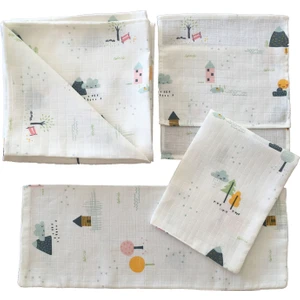 Mutlu Gün Marketi Müslin Bebek Set 5 Parça Bizim Köy