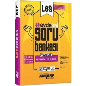Ankara Yayıncılık LGS 1. Dönem Evde Kal Sayısal Soru Bankası