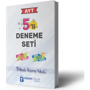 Başarıyorum Yayınları Ayt 5'Li Deneme