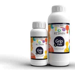 Grip Fast A + B Elektronik Kullanımı İçin Hızlı Kuruyan Epoksi Reçine 1500 g