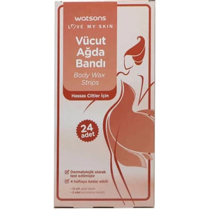 Ağda Bandı Hassas Cilt 24 Adet