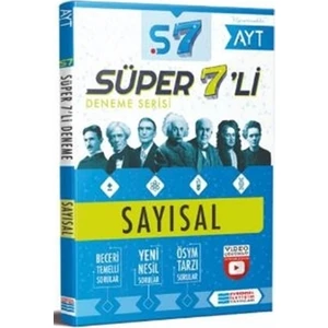 Evrensel İletişim Yayınları  Süper 7'Li Deneme - Sayısal