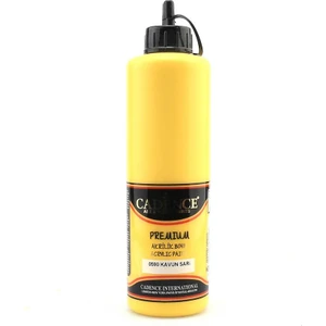 Premium Akrilik Boya 0590 Kavun Sarı 500 ml