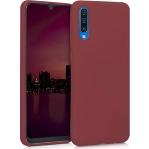 Case 4U Samsung Galaxy A50s / A30s / A50 Uyumlu Kılıf Klasik Mat Renkli Yumuşak Premier Silikon Koyu Mor