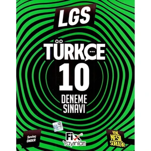 Fix Yayınları LGS Türkçe Denemeleri