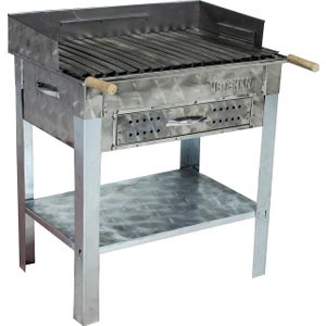 MTH-153 Çekmeceli Pervazlı Lama Izgaralı Mangal