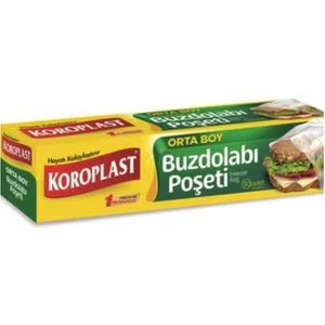 Koroplast Orta Buzdolabı Poşeti 4 Kutu
