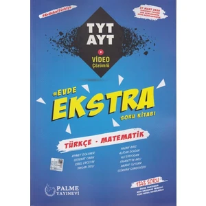 Palme Yayıncılık TYT AYT Türkçe Matematik Evde Ekstra Soru Kitabı