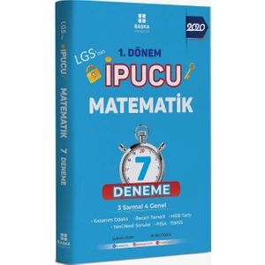 Başka Yayınları 8.Sınıf LGS 1. Dönem Ipucu Matematik 7 Deneme