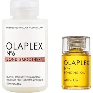 Olaplex No:6 Bağ Yumuşatıcı Krem 100 ml - Olaplex No:7 Bakım Yağı 30 ml