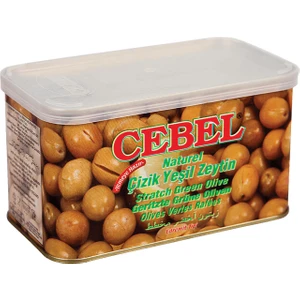 Çizik Yeşil Zeytin 700 gr Teneke