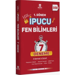 Başka Yayınları 8.Sınıf LGS 1. Dönem İpucu Fen Bilimleri 7 Deneme
