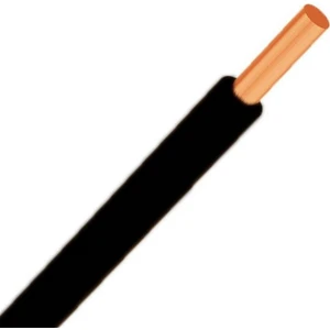 2,5 mm NYA Kablo 1 m Siyah Tam Bakır H07V-U