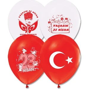 23 Nisan Baskılı Balon 100 Adet