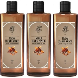 Dark Spice For Men Kolonya 80 Derece 3'lü 270 ml