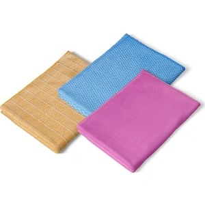 Mikrofiber Süper Üçlü Temizlik Bezi