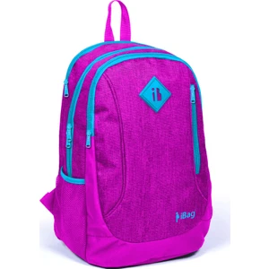 Yaygan iBag Kırçıllı Pembe Okul Sırt Çantası 14301