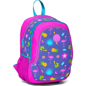 Kids Pembe - Lavanta Desenli Okul Çantası-144366