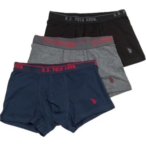 U.S. Polo Assn. Erkek 3'lü Boxer 80097