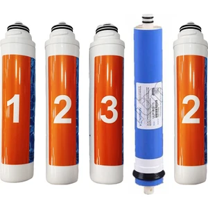 Waterlife Uyumlu TAKÇEVİR 5 li Su Arıtma Filtresi Vontron Membranlı