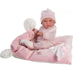 Nica Con Cojin Rosa Oyuncak Bebek 38 cm