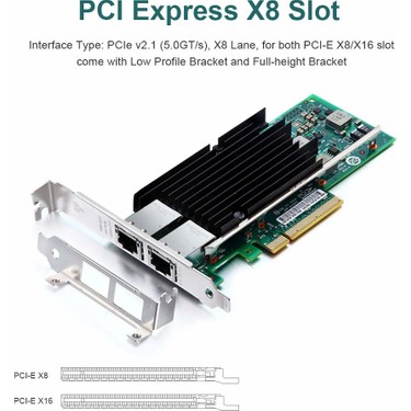 Intel Intel® X540-T2 Dual / 2 Port 10GBE Server Ethernet Fiyatı