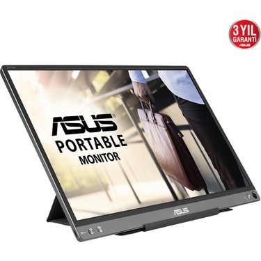 ASUS ZenScreen MB16ACE モバイルモニター 15.6インチ Asus ZenScreen MB16ACE 15.6 60hz 5ms (Type-C) Full HD IPS Fiyatı